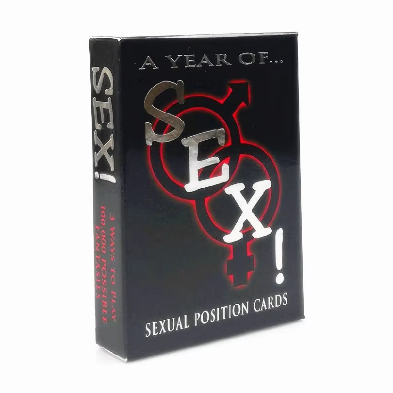 Couples Drinking Game for Adults Sexual Position Cards for Lovers Excited & Exhausted Foreplay Fun Kama Sutra Adults Sex Toys